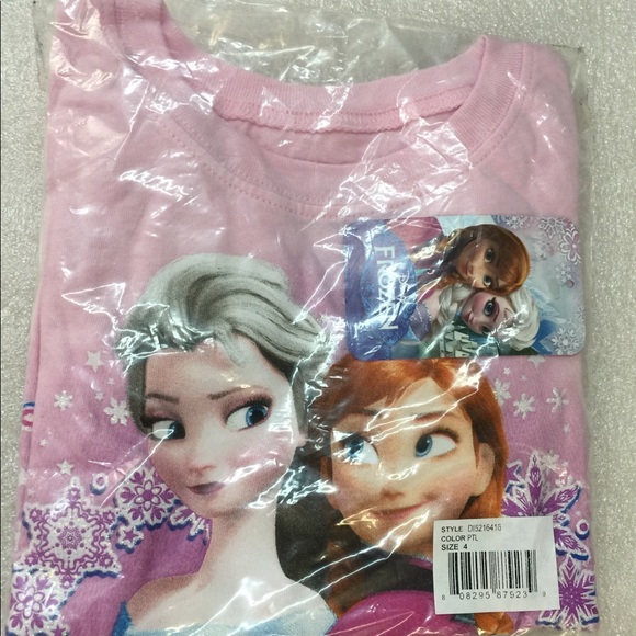 Disney Other - Disney Frozen Long Sleeve Printed Doubler T-Shirt